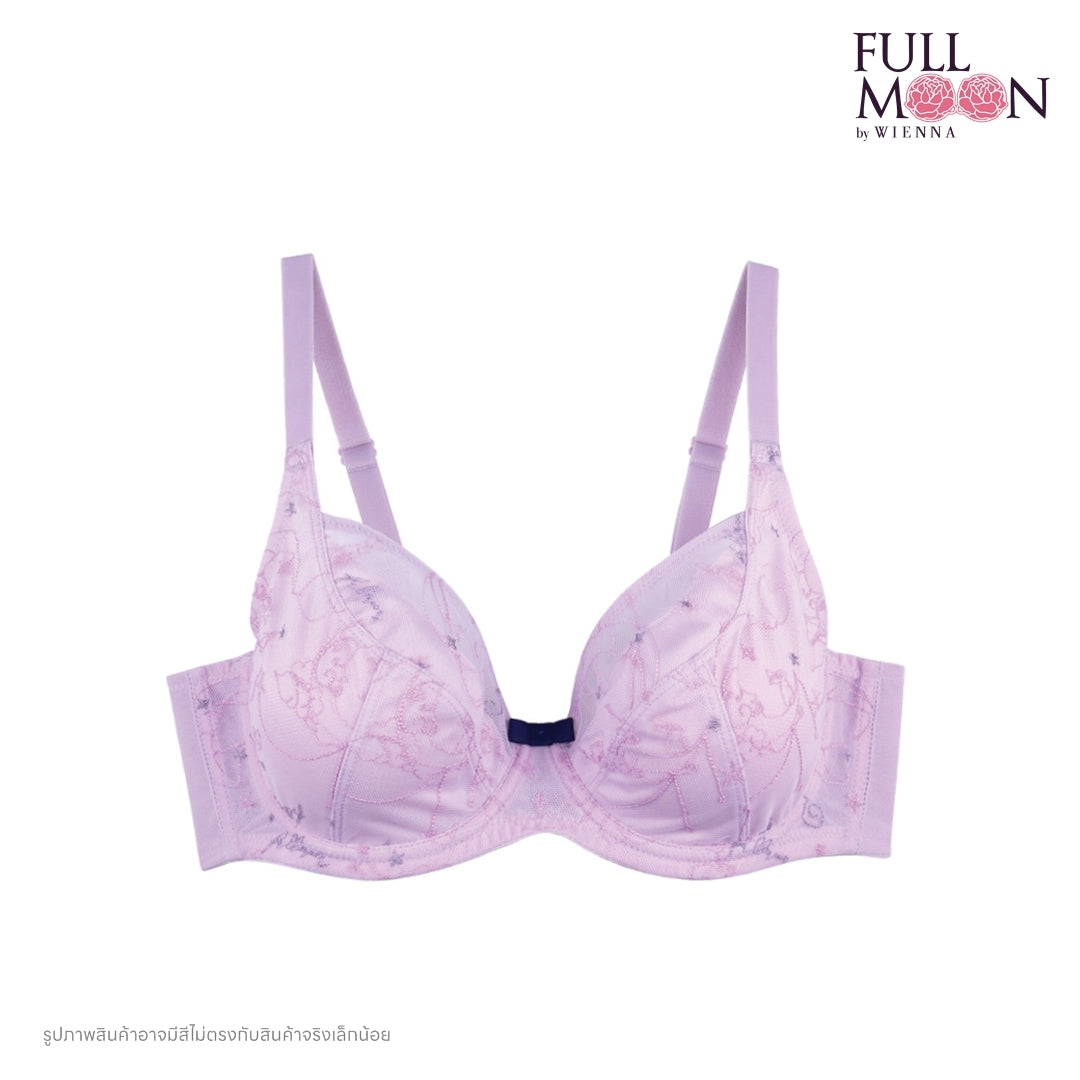 TO THE MOON (BigCup) เสื้อชั้นใน 4/5 Cup เสริมโครง เต้าซับบาง (NB44403) ราคาปกติ 1,290.-