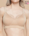 WIRELESS BRA (SmartSize) เสื้อชั้นใน คัพใหญ่ ไร้โครง แบบตะขอหลัง (NB45405) ราคาปกติ 1,090.-