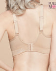 WIRELESS BRA (SmartSize) เสื้อชั้นใน คัพใหญ่ ไร้โครง แบบตะขอหลัง (NB45405) ราคาปกติ 1,090.-