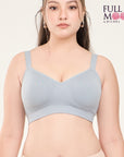 WIRELESS BRA (SmartSize) เสื้อชั้นใน คัพใหญ่ ไร้โครง แบบตะขอหลัง (NB45405) ราคาปกติ 1,090.-