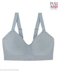 WIRELESS BRA (SmartSize) เสื้อชั้นใน คัพใหญ่ ไร้โครง แบบตะขอหลัง (NB45405) ราคาปกติ 1,090.-