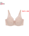 NEW WIENNA Fullmoon (Big cup) เสื้อชั้นใน 4/5 Cup เสริมโครง ซับไนล่อนบาง (NB94103) Wiennashop