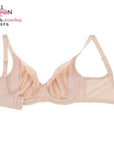 NEW WIENNA Fullmoon (Big cup) เสื้อชั้นใน 4/5 Cup เสริมโครง ซับไนล่อนบาง (NB94400) Wiennashop