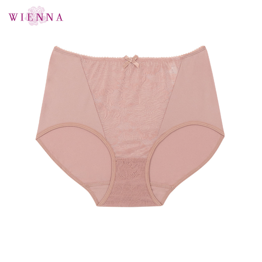 NEW WIENNA กางเกงชั้นใน เข้าคู่บรา แบบกึ่งเต็มตัว High waist L,E,X (DU94108) Wiennashop