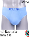DELON (เดอล็อง) กางเกงในชาย seamless ทรง BIKINI Antibac  รุ่น  AU11001 Wiennashop