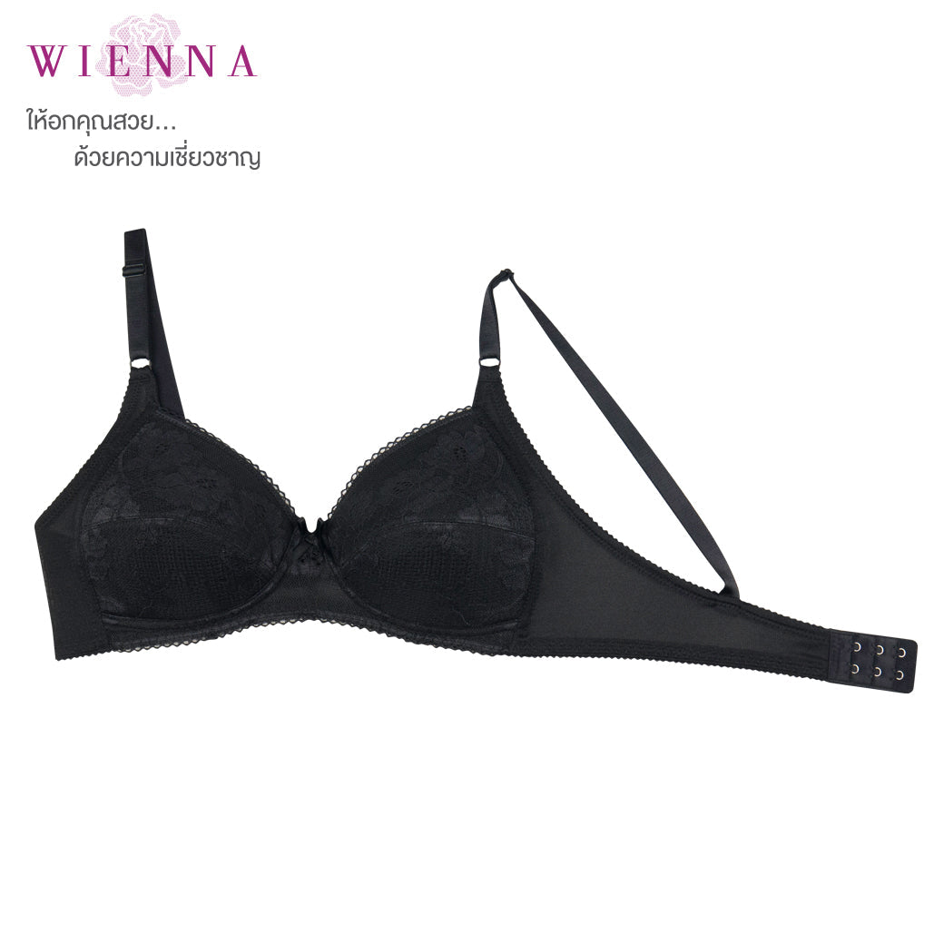 WIENNA เสื้อชั้นใน (AB75-80) Full Cup ไร้โครง เต้า Super Push Plus (DB16104) Wiennashop
