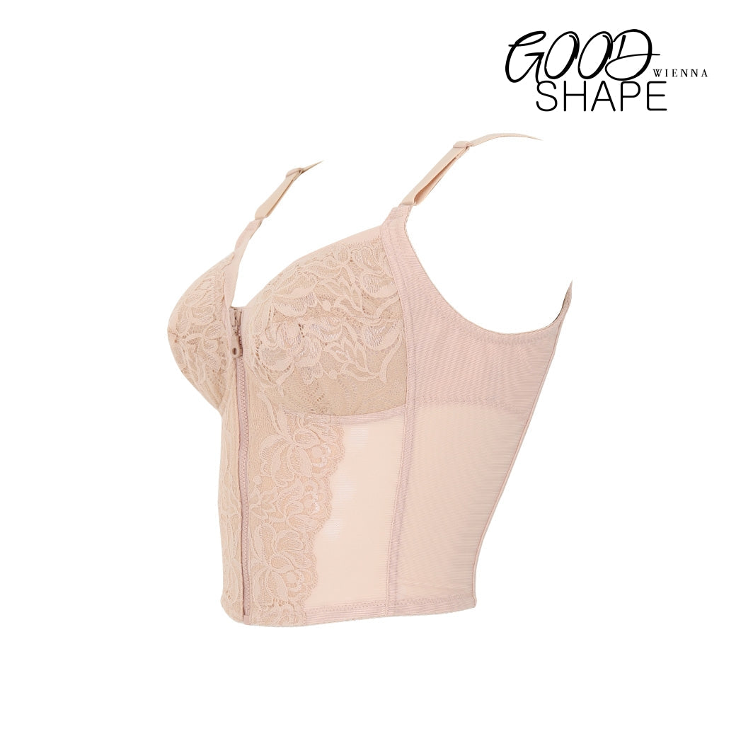 WIENNA Long Bra บราตัวยาว (BCD75/80) แบบเต็มเต้า ไร้โครง (DB45127) Wiennashop