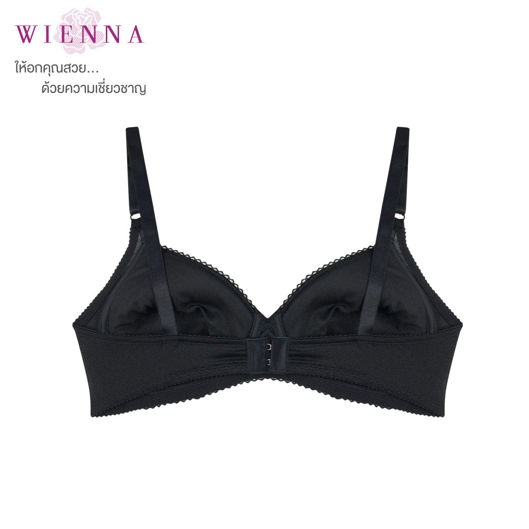 WIENNA เสื้อชั้นใน (AB75-80) Full Cup ไร้โครง เต้า Super Push Plus (DB16104) Wiennashop