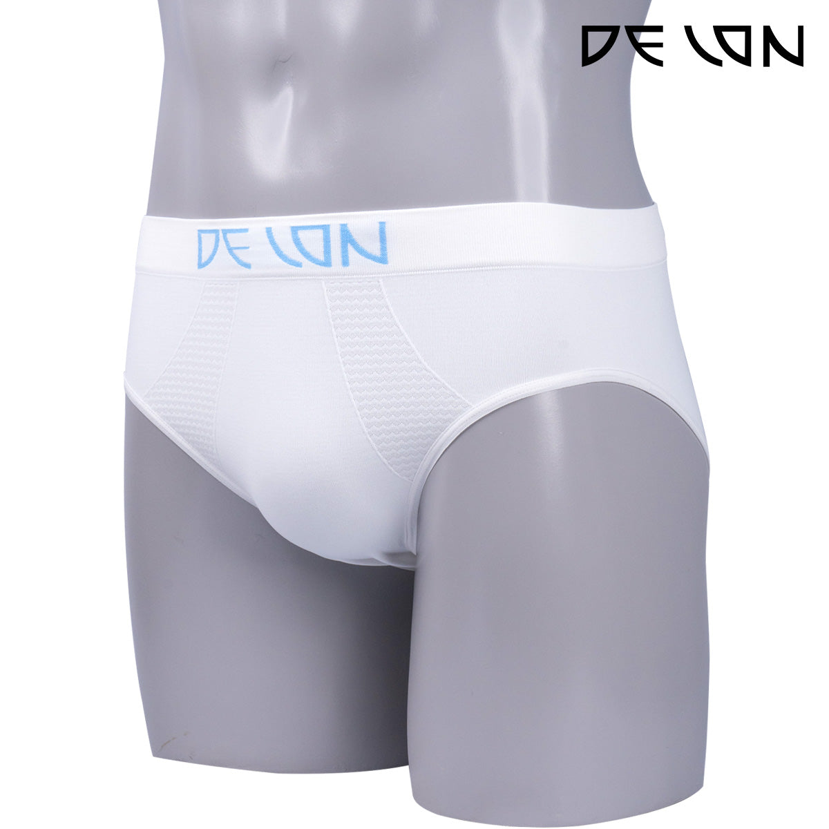 DELON (เดอล็อง) กางเกงในชาย seamless ทรง BIKINI Antibac  รุ่น  AU11001 Wiennashop