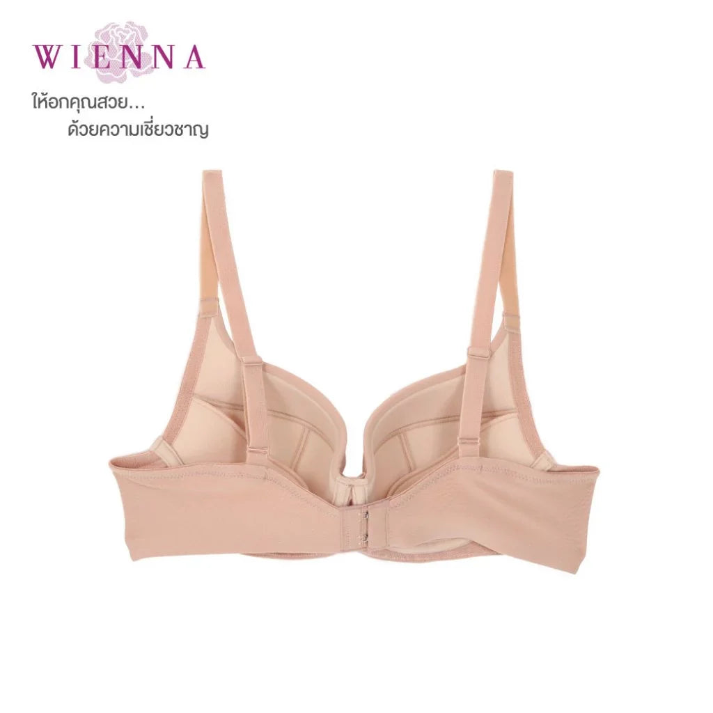 New Bra Limited S-Fit เสื้อชั้นใน 4/5 Cup เสริมโครง เต้าปั๊มซิมเลส Push Up(DB91407) ราคาปกติ 890.-