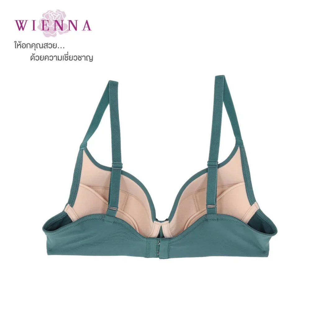 New Bra Limited S-Fit เสื้อชั้นใน 4/5 Cup เสริมโครง เต้าปั๊มซิมเลส Push Up(DB91407) ราคาปกติ 890.-
