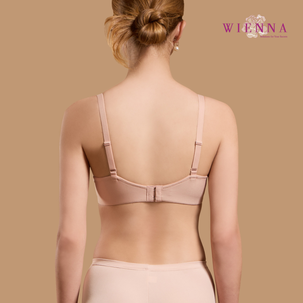 New Bra Limited S-Fit เสื้อชั้นใน 4/5 Cup เสริมโครง เต้าปั๊มซิมเลส Push Up(DB91407) ราคาปกติ 890.-