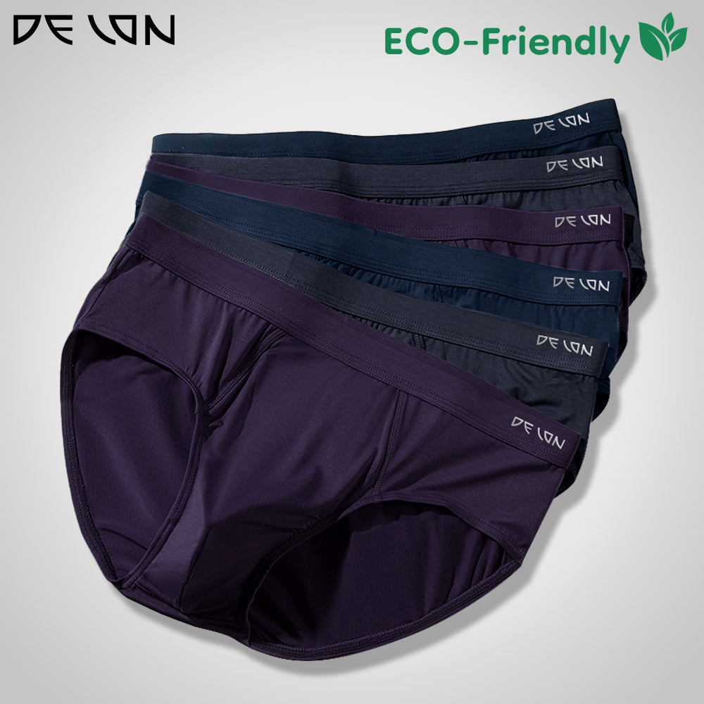 DELON (เดอล็อง) กางเกงในชาย  ทรง BIKINI  รุ่น HU13001 Wiennashop
