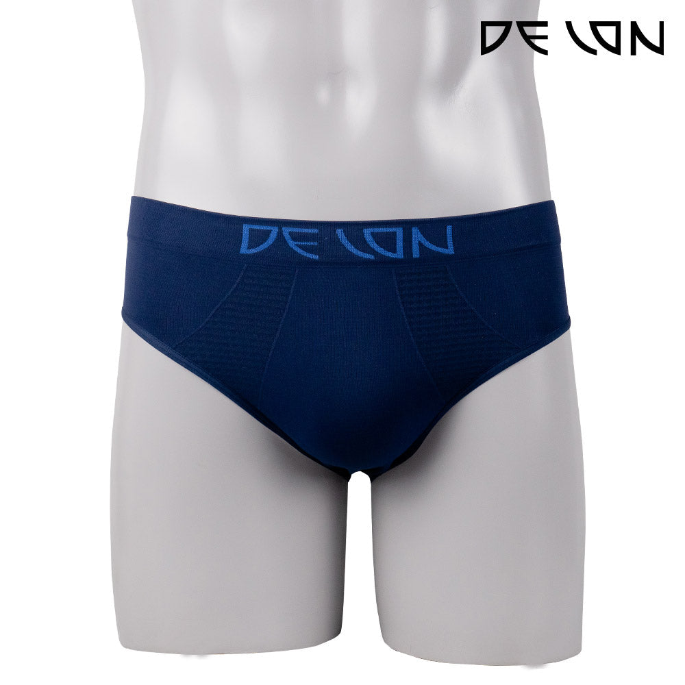 DELON (เดอล็อง) กางเกงในชาย seamless ทรง BIKINI Antibac  รุ่น  AU11001 Wiennashop