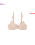 WIENNA เสื้อชั้นใน (A75-80,B75) 3/4 Cup เสริมโครง เต้าโมล Super Push-Plus (DB12800) Wiennashop