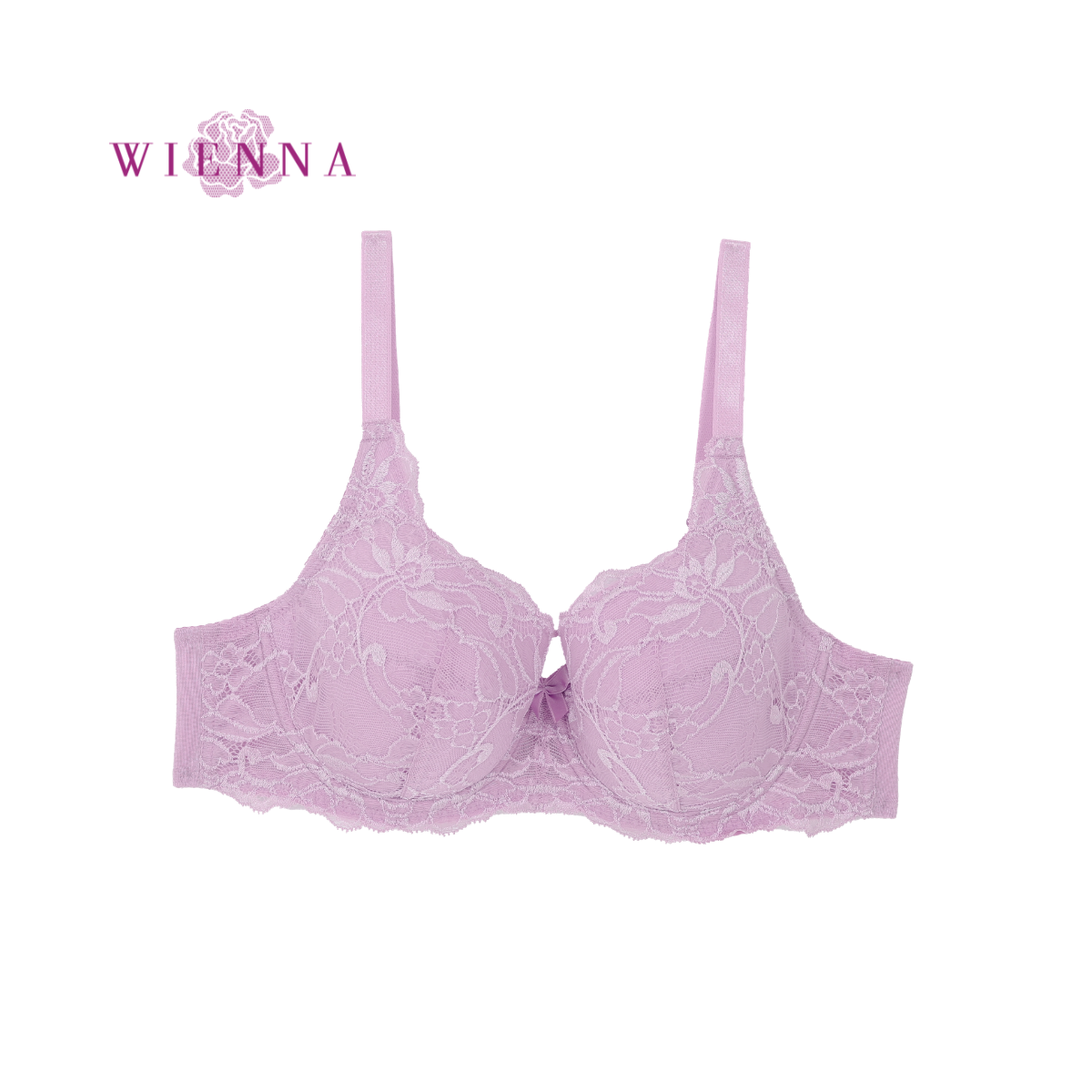 WIENNA (BigSize 85-90) เสื้อชั้นใน 4/5 CUP เสริมโครง เต้าเสริมบาง (DB21413) Wiennashop