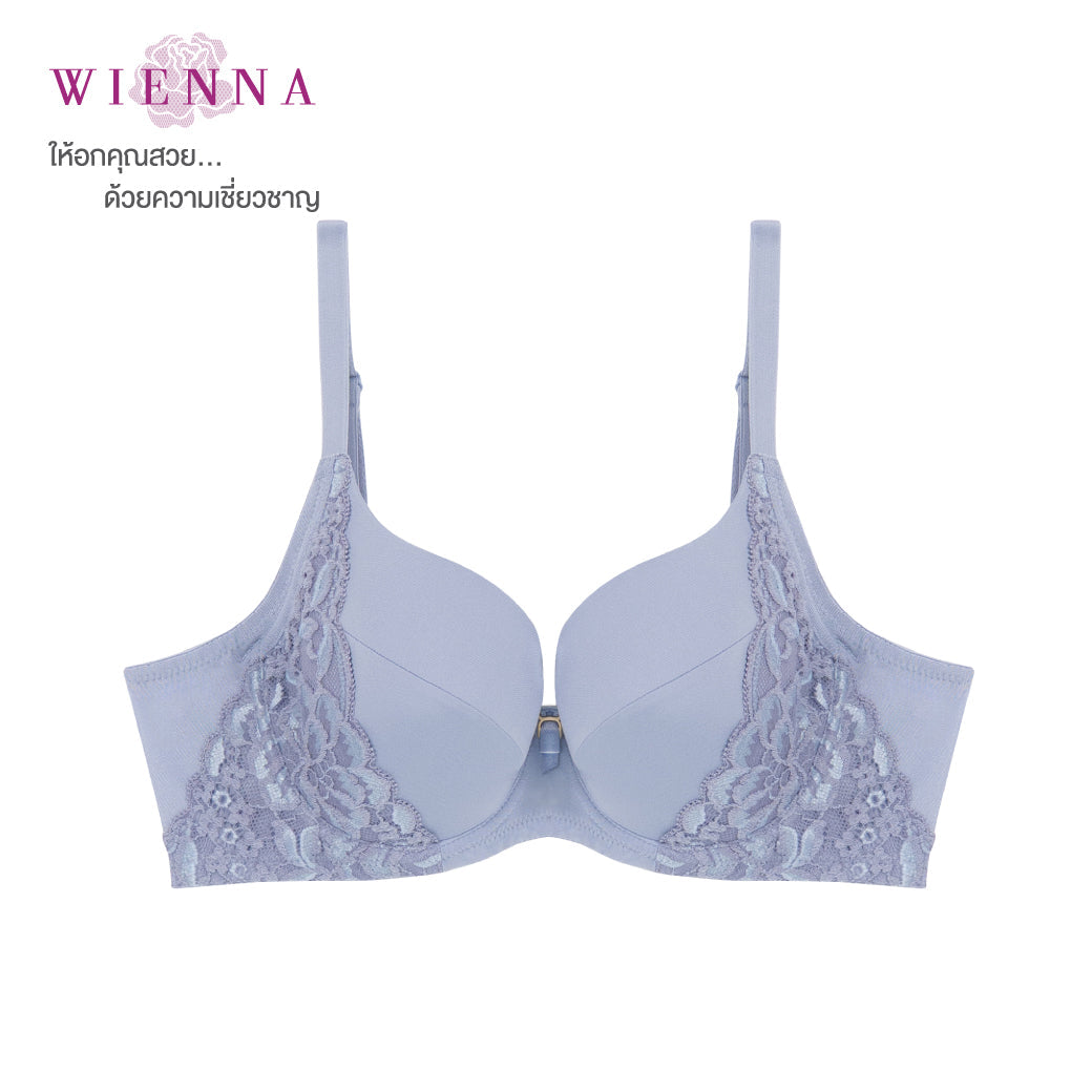 NEW WIENNA เสื้อชั้นใน 4/5 Cup เสริมโครง เต้ายูรีเทนโฟมบาง (DB21435) Wiennashop