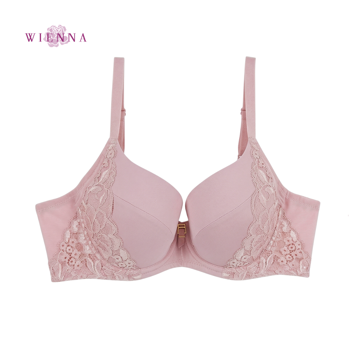 NEW WIENNA เสื้อชั้นใน 4/5 Cup เสริมโครง เต้ายูรีเทนโฟมบาง (DB21435) Wiennashop