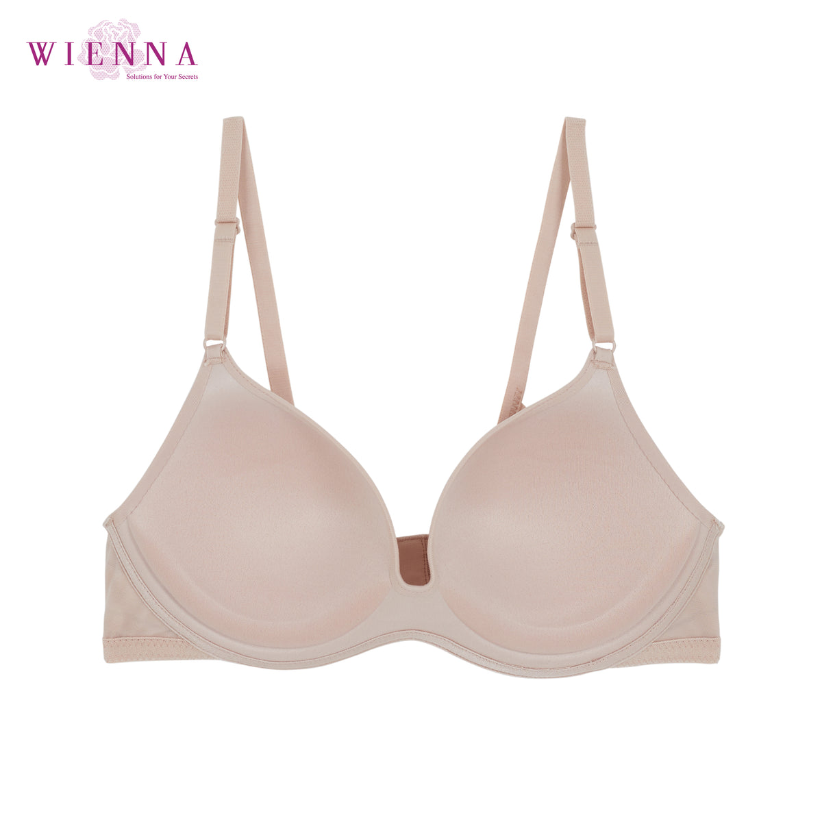 Clearance Sale WIENNA (M-BC70) เสื้อชั้นใน 3/4 คัพ เต้าโมล push up (DB22321)