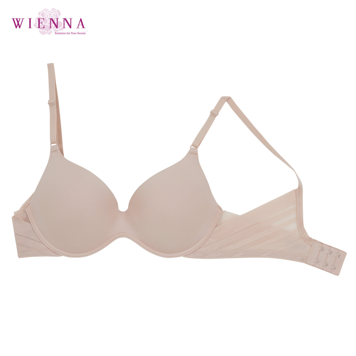 Clearance Sale WIENNA (M-BC70) เสื้อชั้นใน 3/4 คัพ เต้าโมล push up (DB22321)