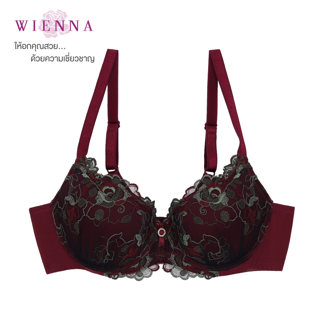 Clearance Sale WIENNA (A70) เสื้อชั้นใน 4/5 คัพ เต้าโมล push up (DB22415)