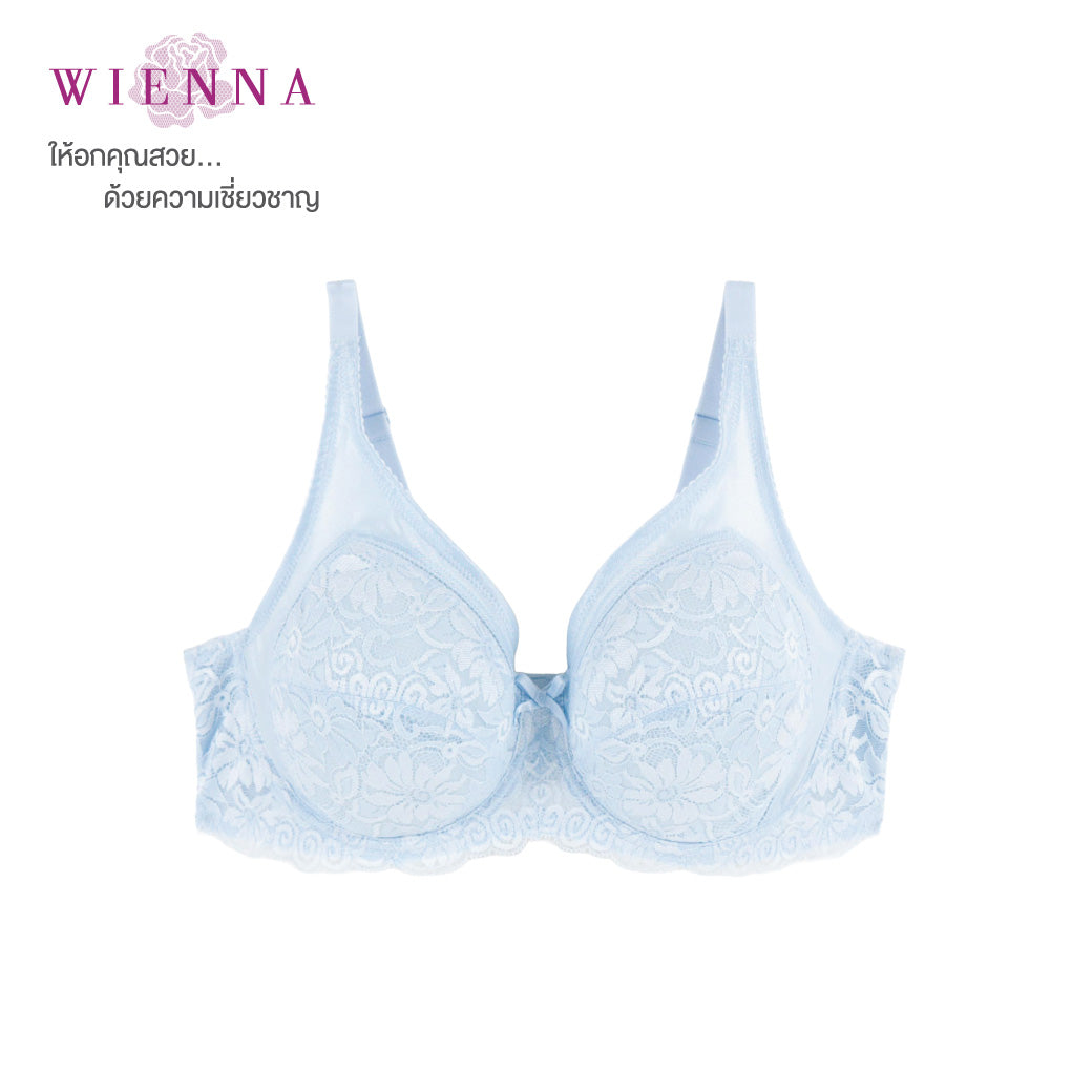 CLASSY LACE (BigSize 85-95) เสื้อชั้นใน Full Cup เสริมโครง เต้าซับบาง (DB23558) ราคาปกติ 1,090.-