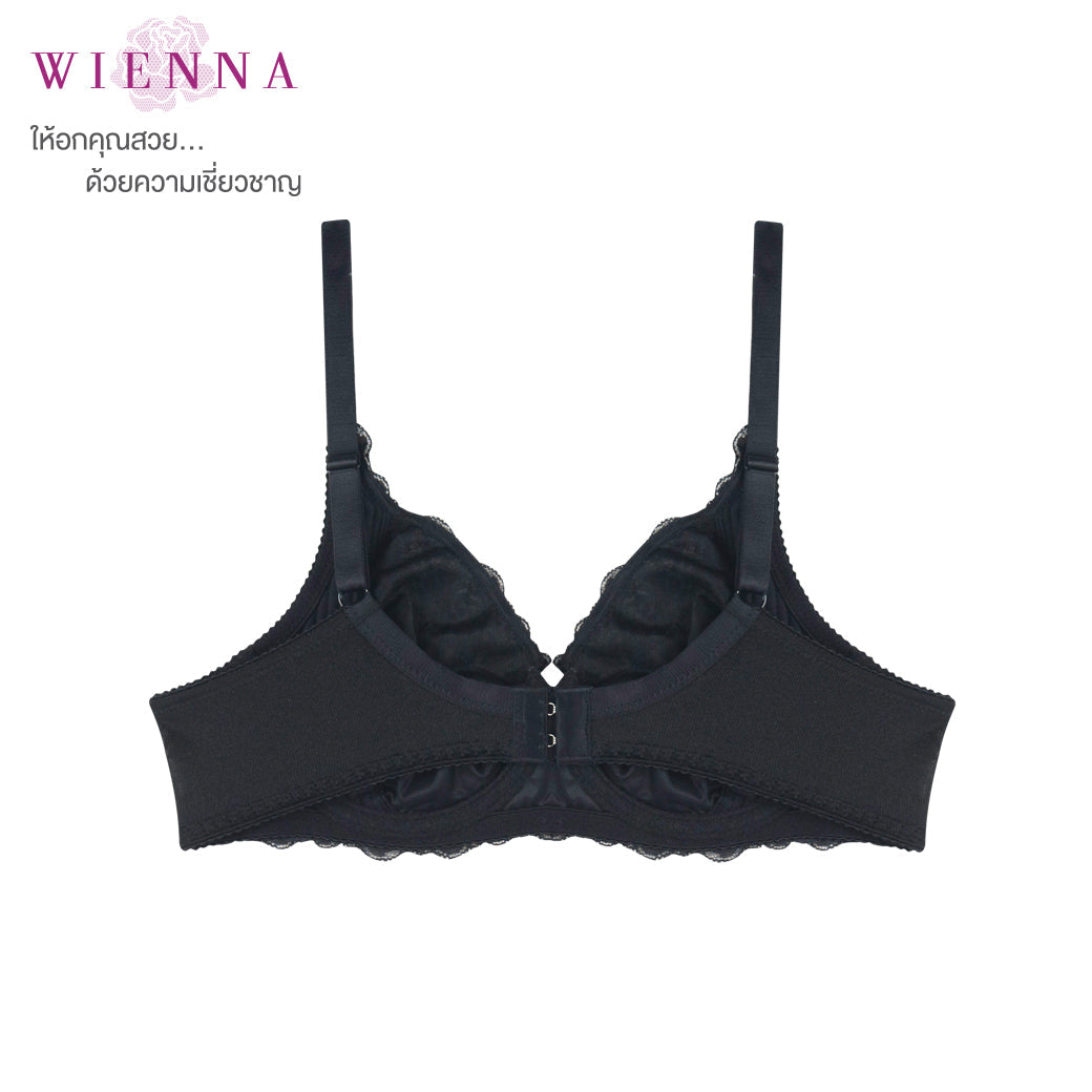 WIENNA เสื้อชั้นใน (BCDE75-80) Full Cup เสริมโครง เต้าซับบาง (DB23718) Wiennashop