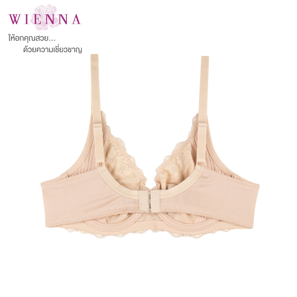 WIENNA เสื้อชั้นใน (BCDE75-80) Full Cup เสริมโครง เต้าซับบาง (DB23718) Wiennashop