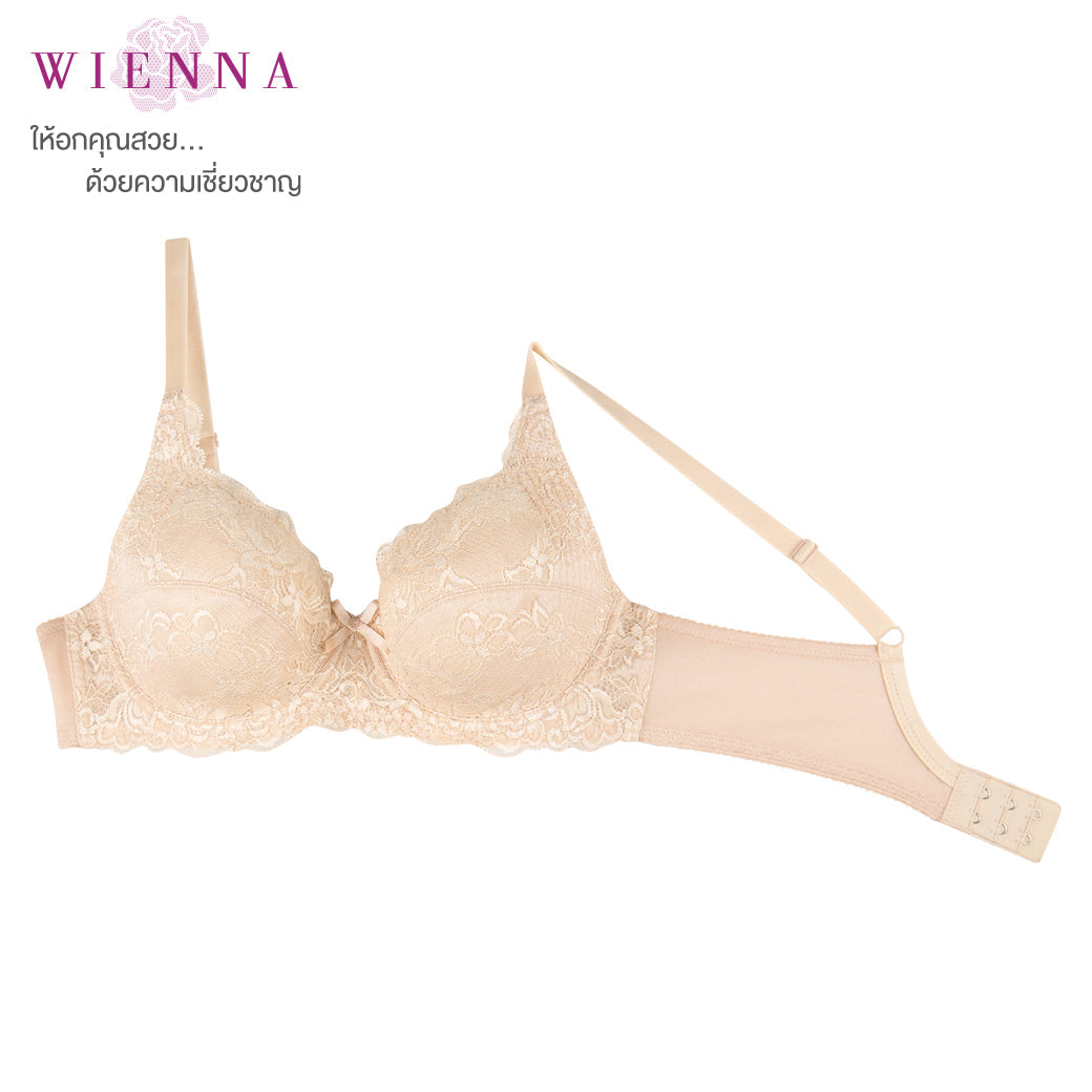 WIENNA เสื้อชั้นใน (BCDE85-95) Full Cup เสริมโครง เต้าซับบาง (DB23728) Wiennashop