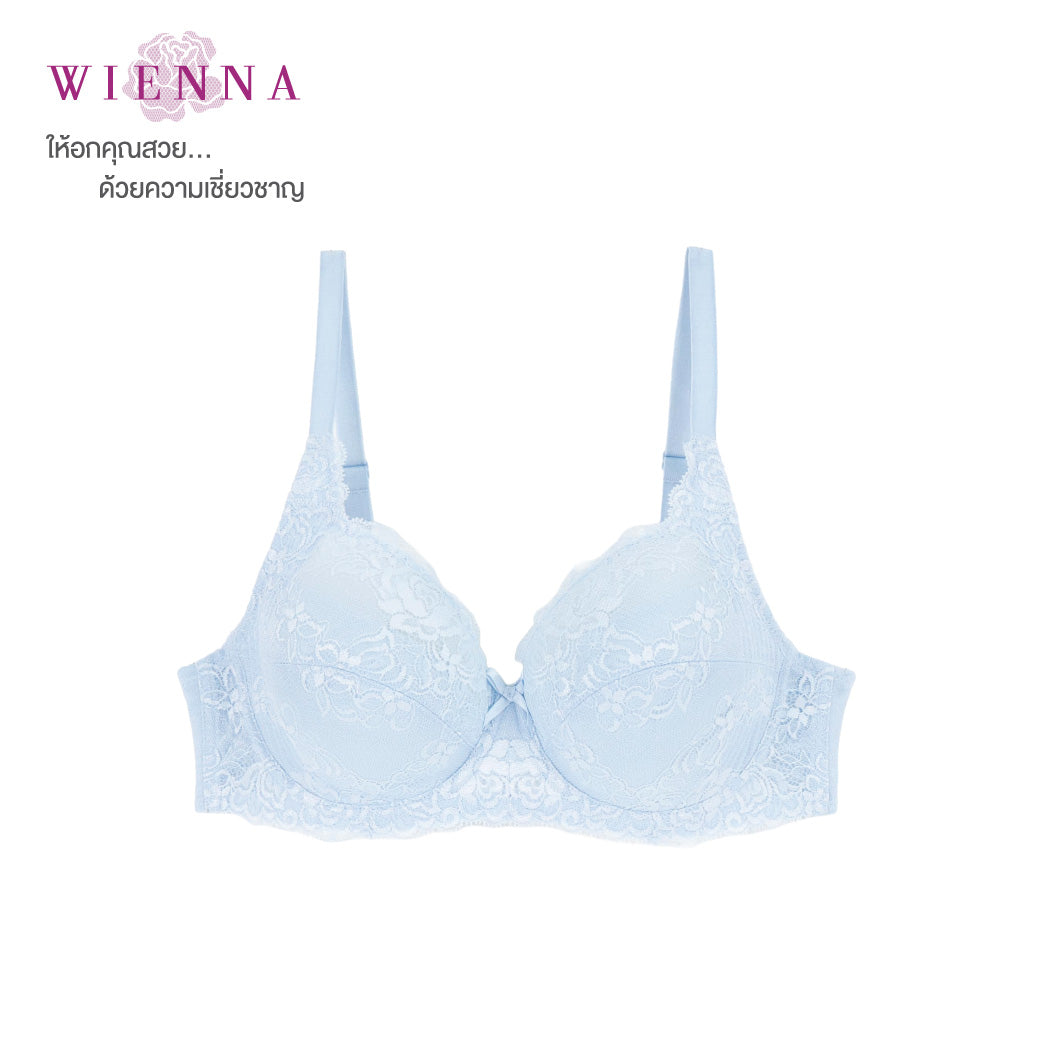 WIENNA เสื้อชั้นใน (BCDE85-95) Full Cup เสริมโครง เต้าซับบาง (DB23728) Wiennashop