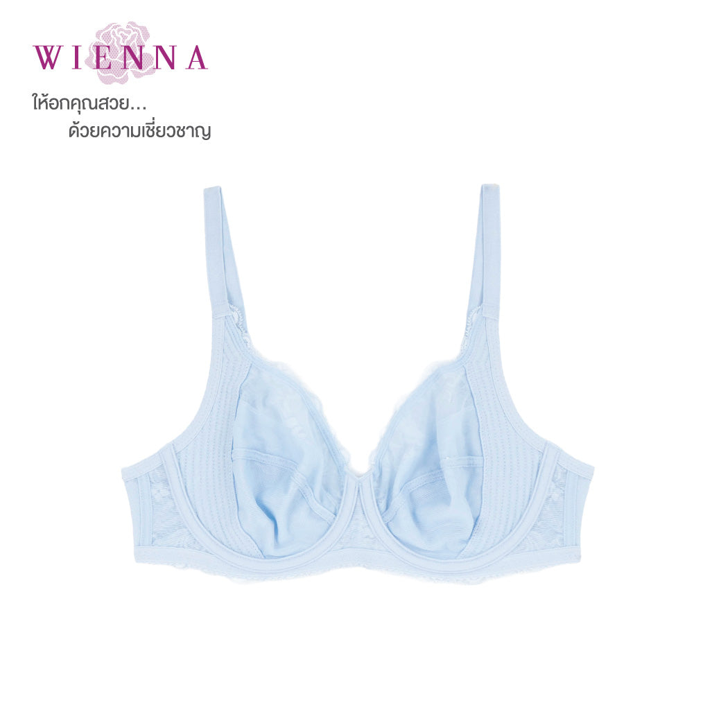 WIENNA เสื้อชั้นใน (BCDE85-95) Full Cup เสริมโครง เต้าซับบาง (DB23728) Wiennashop