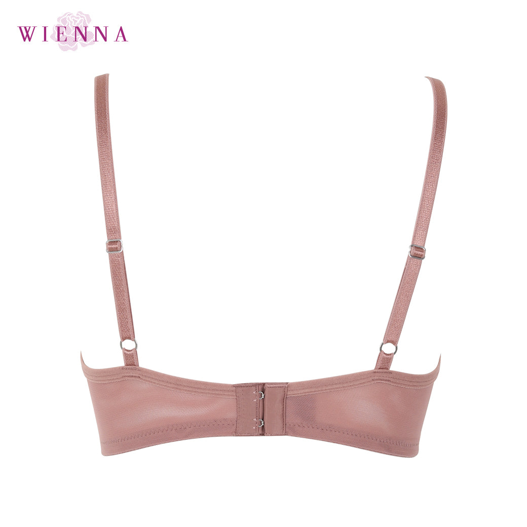 CLEARANCE SALE WIENNA (SmartSize M,L,E ABCD70-80) เสื้อชั้นใน 3/4 Cup ไร้โครง (DB26306)