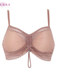 CLEARANCE SALE WIENNA (SmartSize M,L,E ABCD70-80) เสื้อชั้นใน 3/4 Cup ไร้โครง (DB26306)
