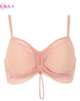 CLEARANCE SALE WIENNA (SmartSize M,L,E ABCD70-80) เสื้อชั้นใน 3/4 Cup ไร้โครง (DB26306)