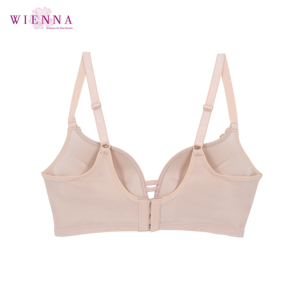 Clearance Sale WIENNA (BCD70-80) เสื้อชั้นใน 4/5 คัพ ไร้โครง push up (DB26405)