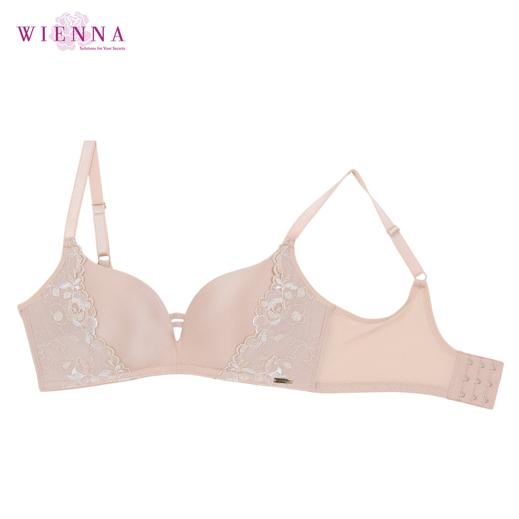 Clearance Sale WIENNA (BCD70-80) เสื้อชั้นใน 4/5 คัพ ไร้โครง push up (DB26405)