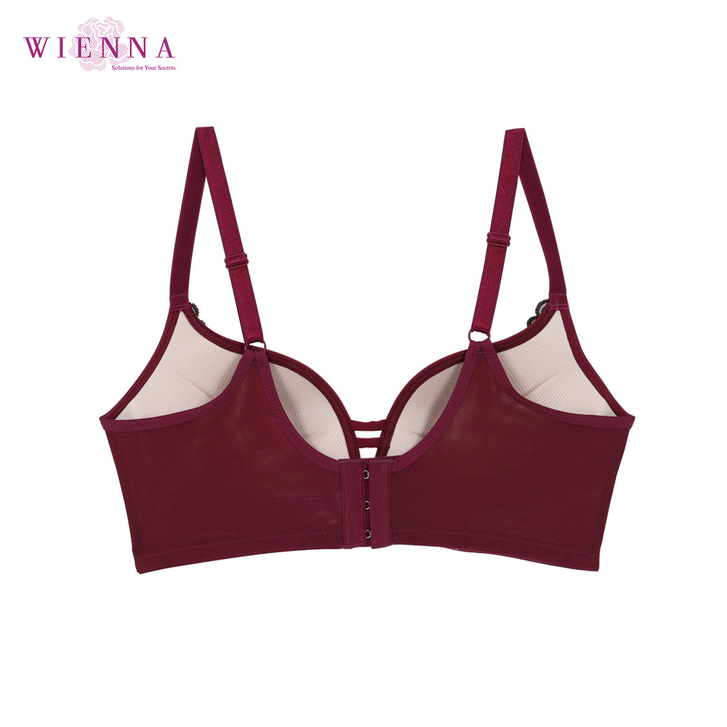 Clearance Sale WIENNA (BCD70-80) เสื้อชั้นใน 4/5 คัพ ไร้โครง push up (DB26405)
