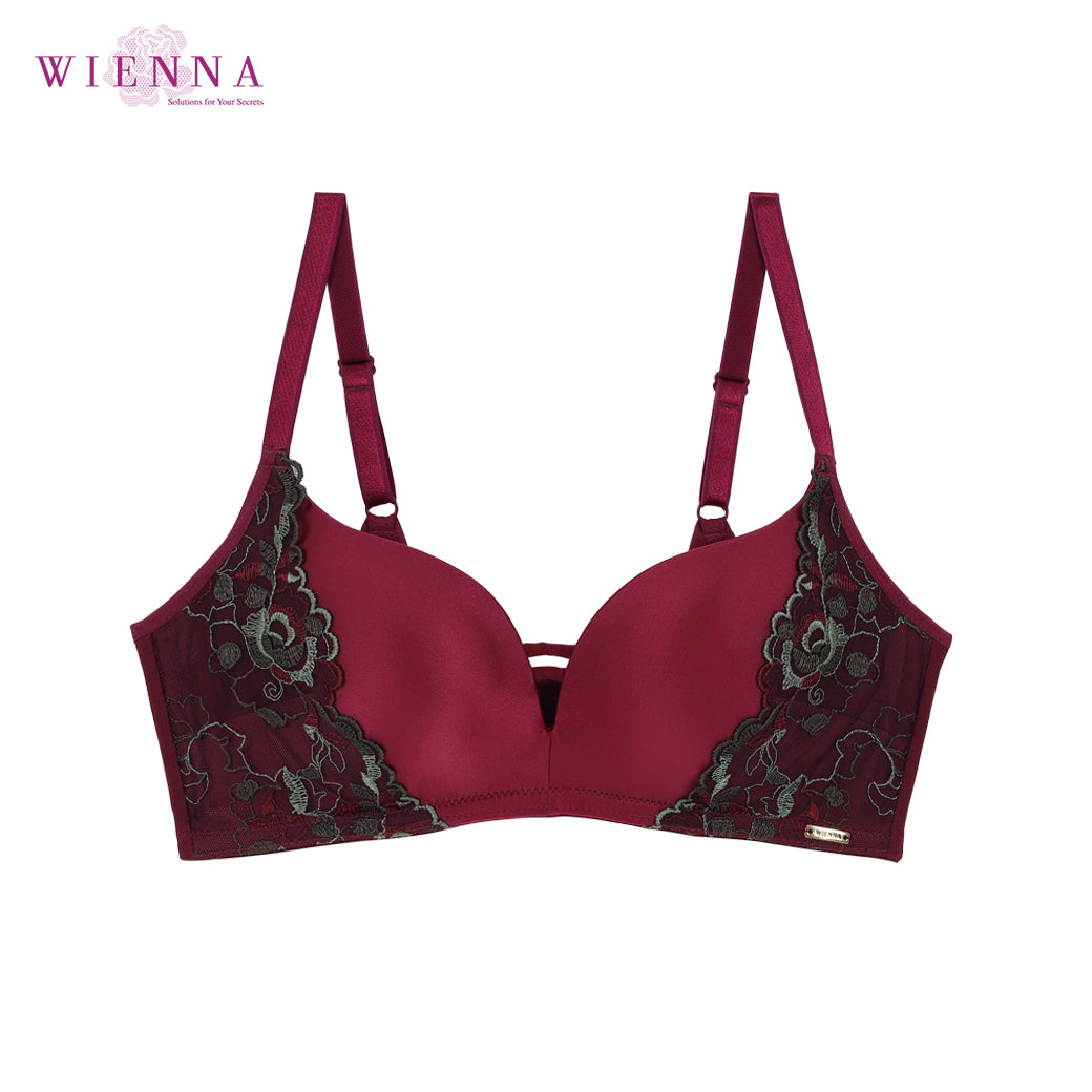 Clearance Sale WIENNA (BCD70-80) เสื้อชั้นใน 4/5 คัพ ไร้โครง push up (DB26405)