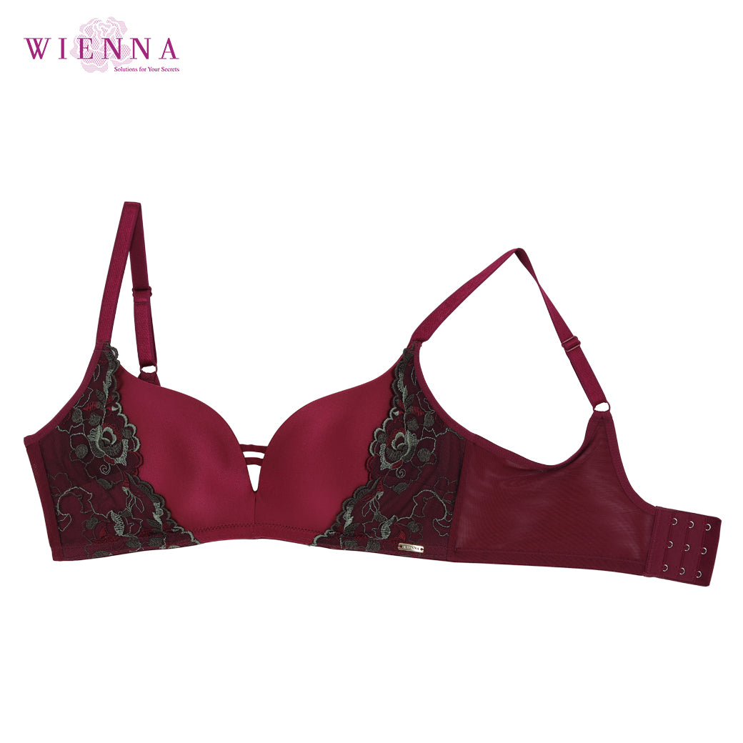 Clearance Sale WIENNA (BCD70-80) เสื้อชั้นใน 4/5 คัพ ไร้โครง push up (DB26405)
