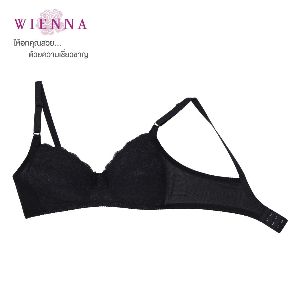 WIENNA เสื้อชั้นใน (ABC75) Full Cup ไร้โครง เต้าซับบาง (DB27102) Wiennashop