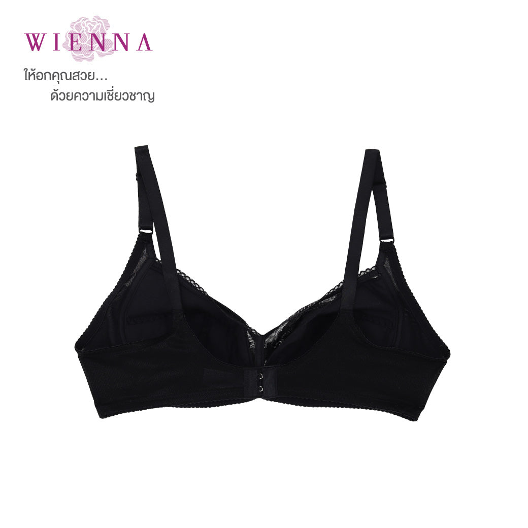 WIENNA เสื้อชั้นใน (BC75-80,D70) Full Cup ไร้โครง เต้าซับบาง (DB27111) Wiennashop