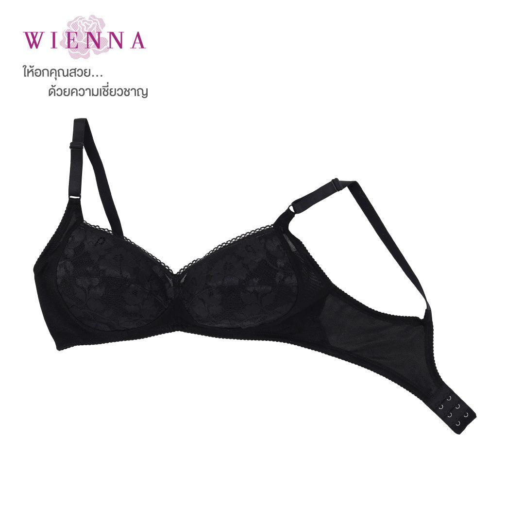 WIENNA เสื้อชั้นใน (BC75-80,D70) Full Cup ไร้โครง เต้าซับบาง (DB27111) Wiennashop
