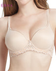 CLASSY LACE เสื้อชั้นใน 4/5 Cup เสริมโครง เต้าโมล Super Push Plus (DB27112)