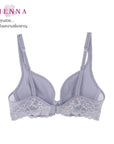 CLASSY LACE เสื้อชั้นใน 4/5 Cup เสริมโครง เต้าโมล Super Push Plus (DB27112)