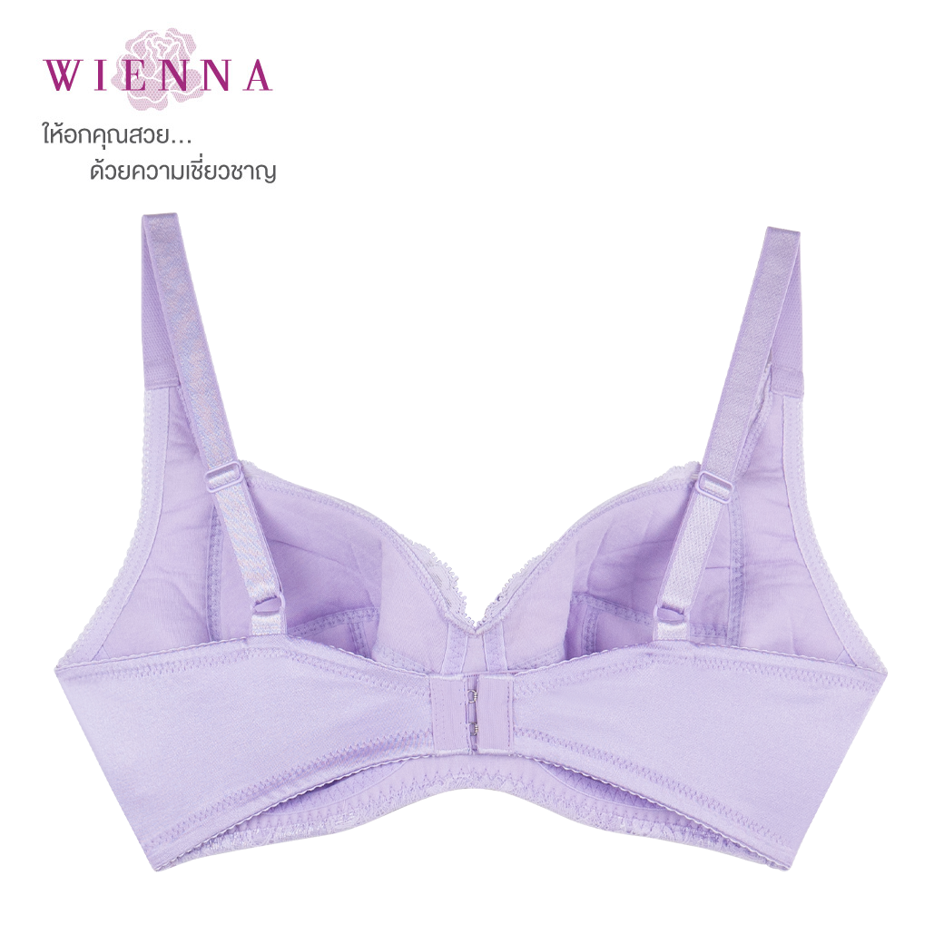 Clearance Sale WIENNA (E70) เสื้อชั้นใน 4/5 คัพ ไร้โครง เสริมบาง (DB27402)