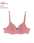 WIENNA เสื้อชั้นใน (AB75-80)  4/5 Cup เสริมโครง เต้าโมล Push Up (DB27626) Wiennashop