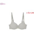 WIENNA เสื้อชั้นใน (AB75-80)  4/5 Cup เสริมโครง เต้าโมล Push Up (DB27626) Wiennashop