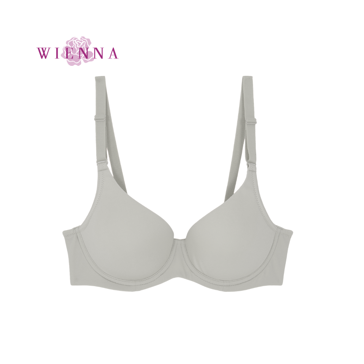 WIENNA เสื้อชั้นใน 4/5 Cup เสริมโครง เต้าโมล Push Up (DB27626) Wiennashop