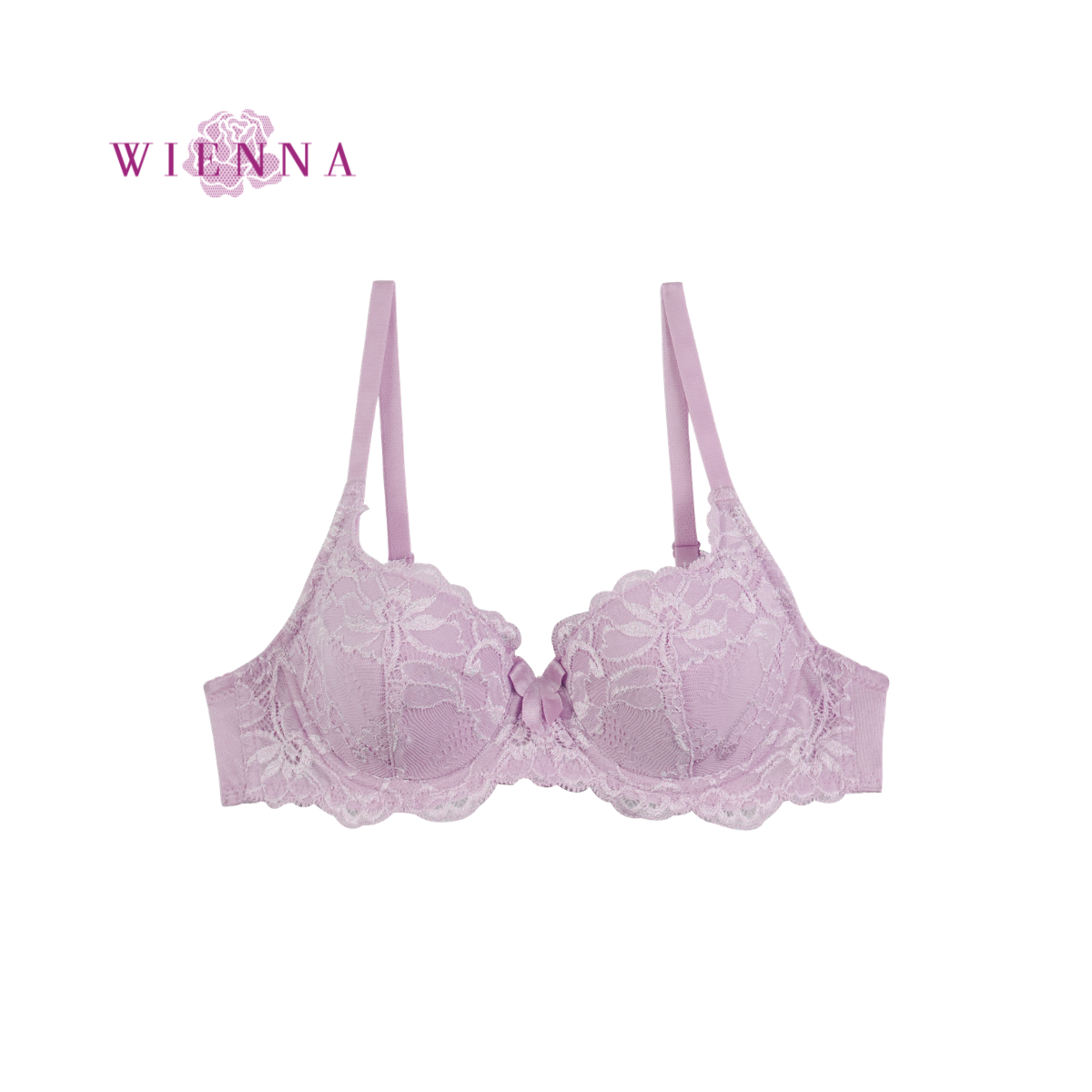 WIENNA  เสื้อชั้นใน 3/4 Cup เสริมโครง เต้าเสริมบาง (DB27796) Wiennashop