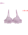 WIENNA  เสื้อชั้นใน (ABCDE75-80) 3/4 Cup เสริมโครง เต้าเสริมบาง (DB27796) Wiennashop